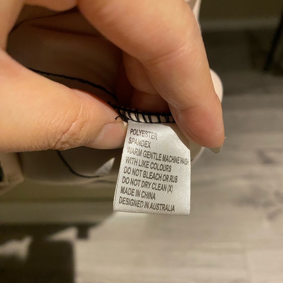 Topshop one shoulder bodycon little black mini dress - Picture 5 of 6